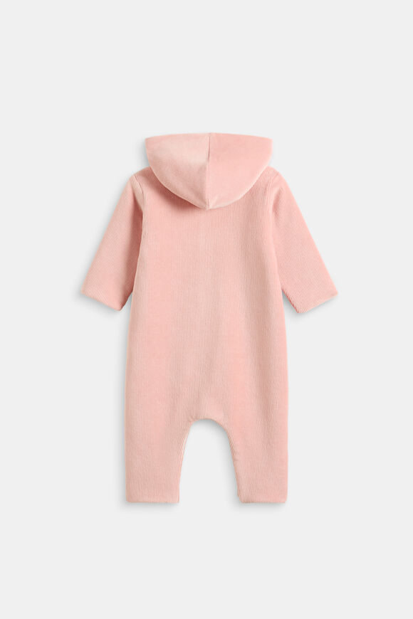Logo Corduroy Coverall  Blush Pink  hi-res