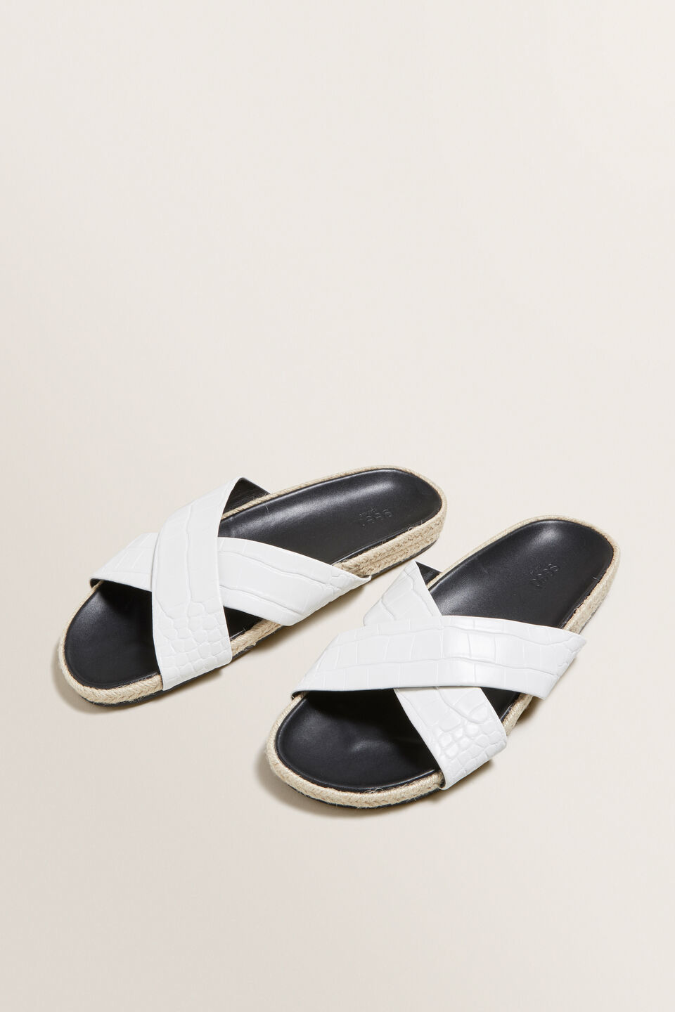 Chloe Cross Over Slides  1