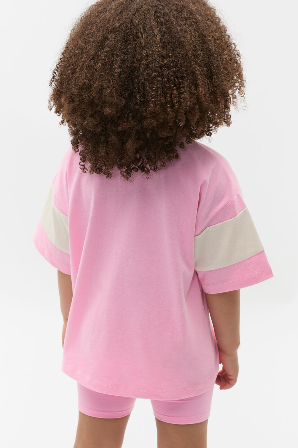 Relaxed Logo Tee  Candy Pink