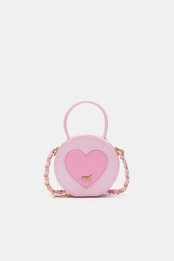 Mini Heart Bag  Pink Lemonade  hi-res