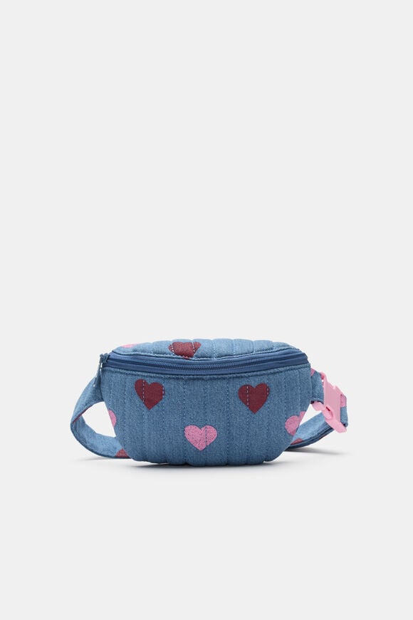 Heart Quilted Bumbag  Multi  hi-res