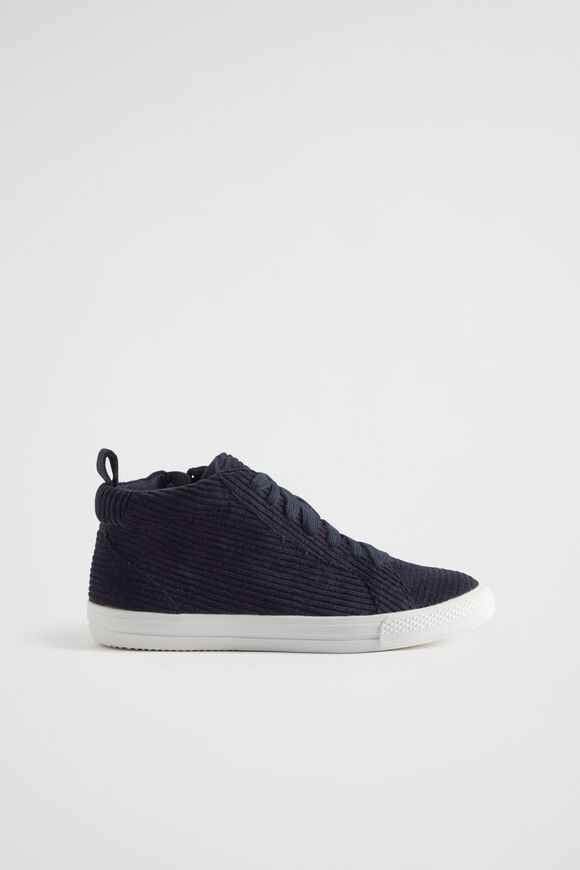 Cord Hightop  Navy  hi-res