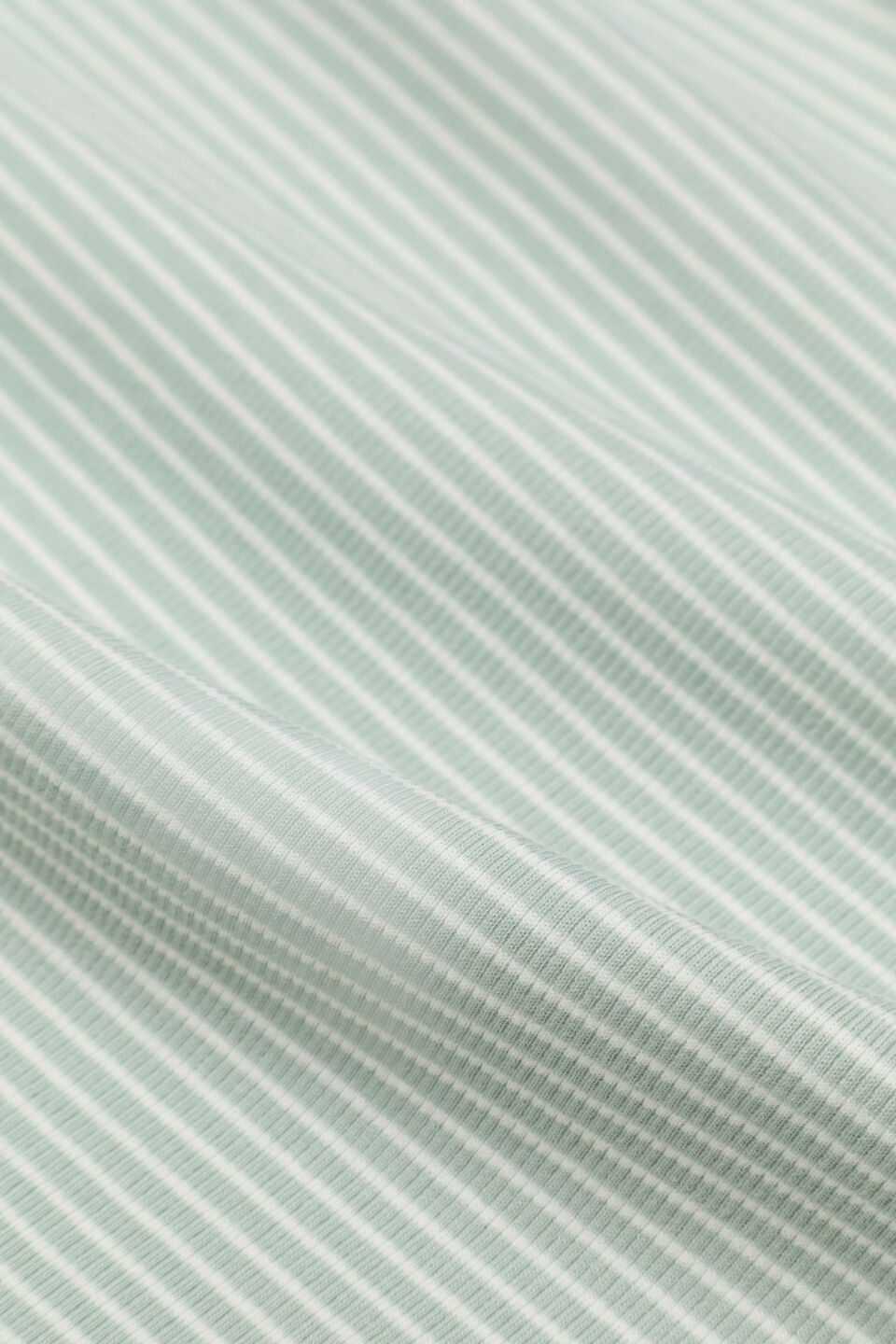 Core Rib Logo Wrap  Sage Stripe