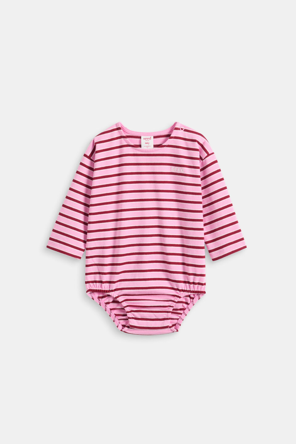 Logo Stripe Bodysuit  Multi