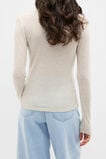 Australian Merino Scoop Neck Top  Mist Marle  hi-res