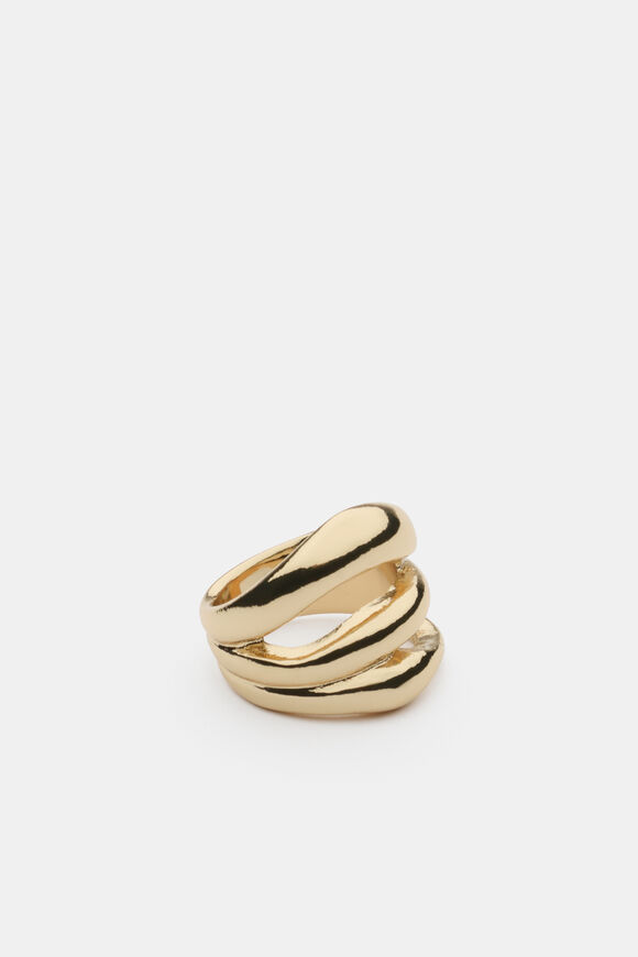 Trio Illusion Ring  Gold  hi-res