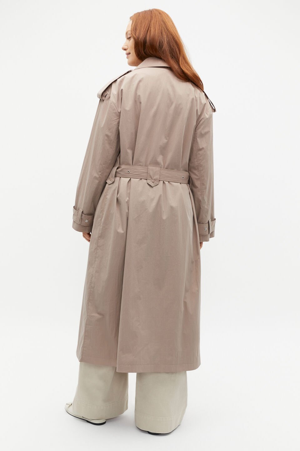 Parachute Trench Coat  Cookie