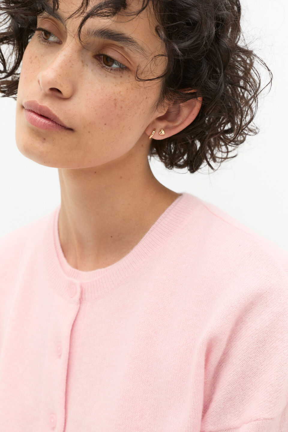 Hearts Earring Set  Gold