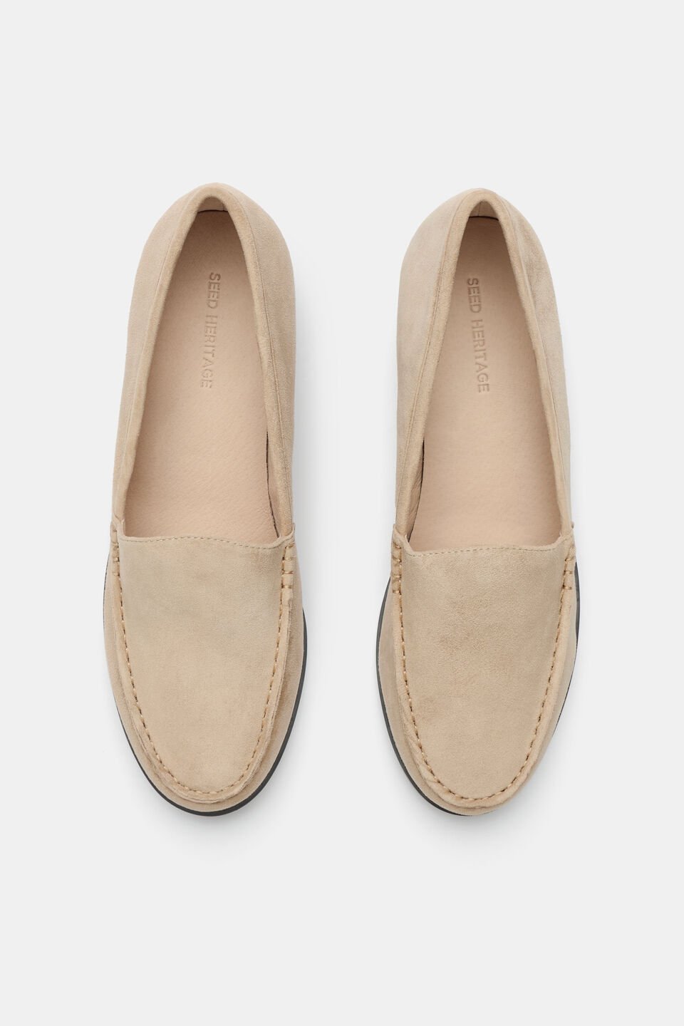 Nella Loafer  Sandstone Suede