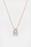 Initial Jewel Bubble Necklace  A  hi-res