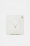 Initial Jewel Bubble Necklace  A  hi-res