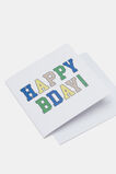 Happy B'day Varsity Card  Multi  hi-res