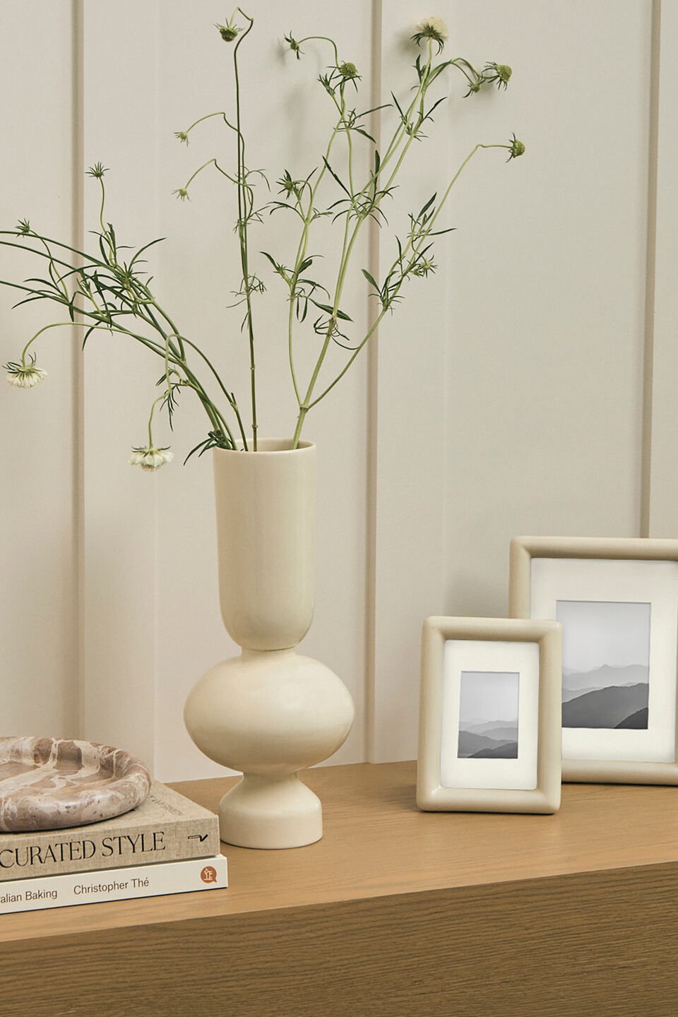 Skyler Vase  Egg Shell