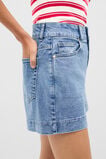 Denim High Waisted Short  Mist Blue Wash  hi-res