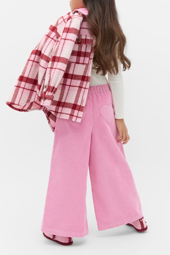 Cord Button Pant  Candy Pink  hi-res