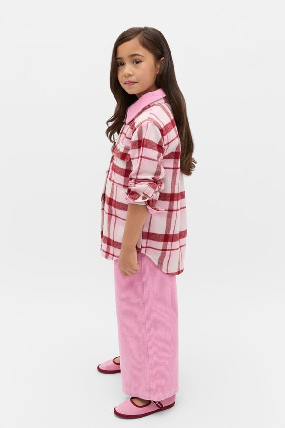 Cord Button Pant  Candy Pink  hi-res