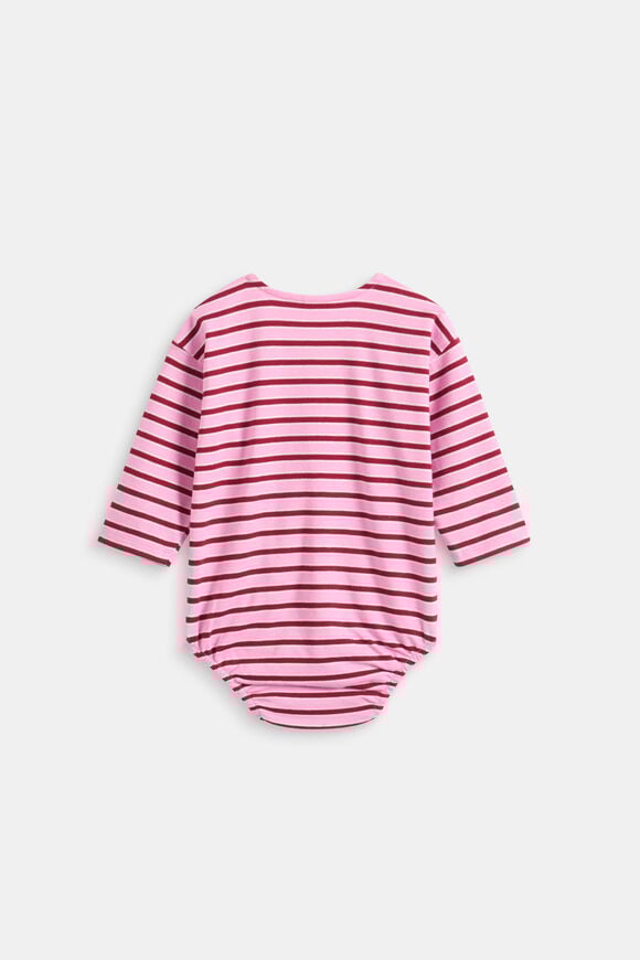 Logo Stripe Bodysuit  Multi  hi-res