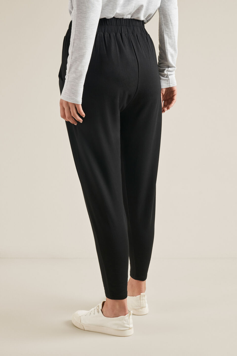 Pleat Front Harem  