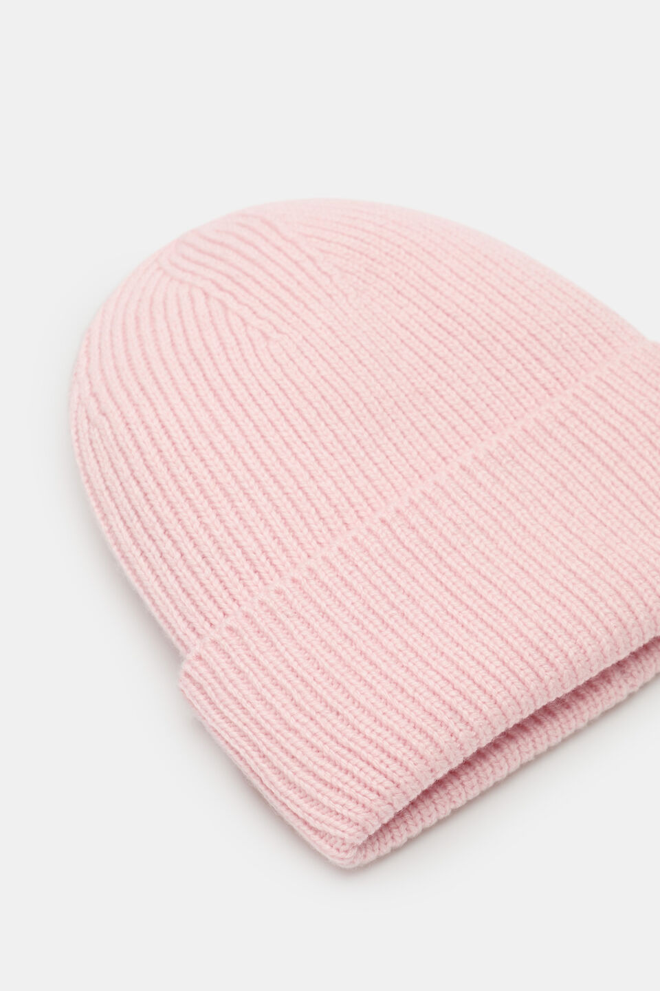 Rib Knit Beanie  Pale Blossom