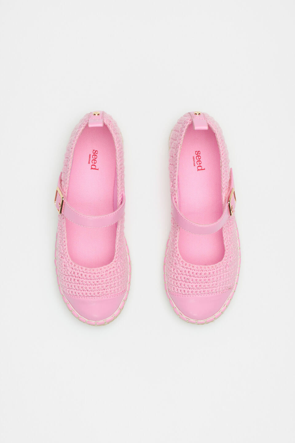 Mary Jane Espadrille  Candy Pink
