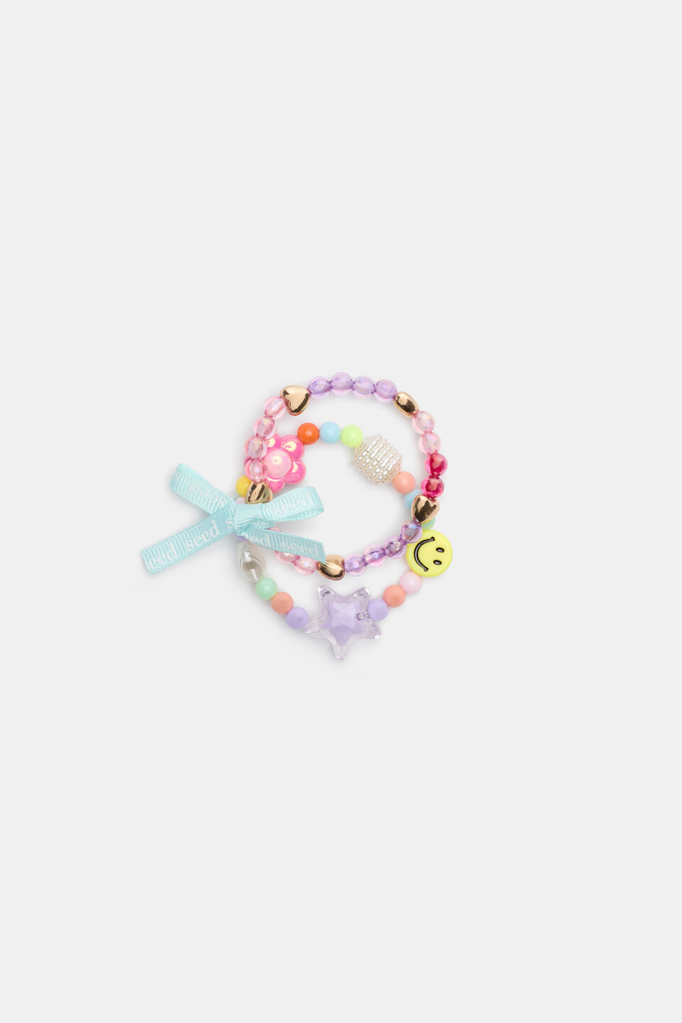 Jumble Bracelet Set  Smile
