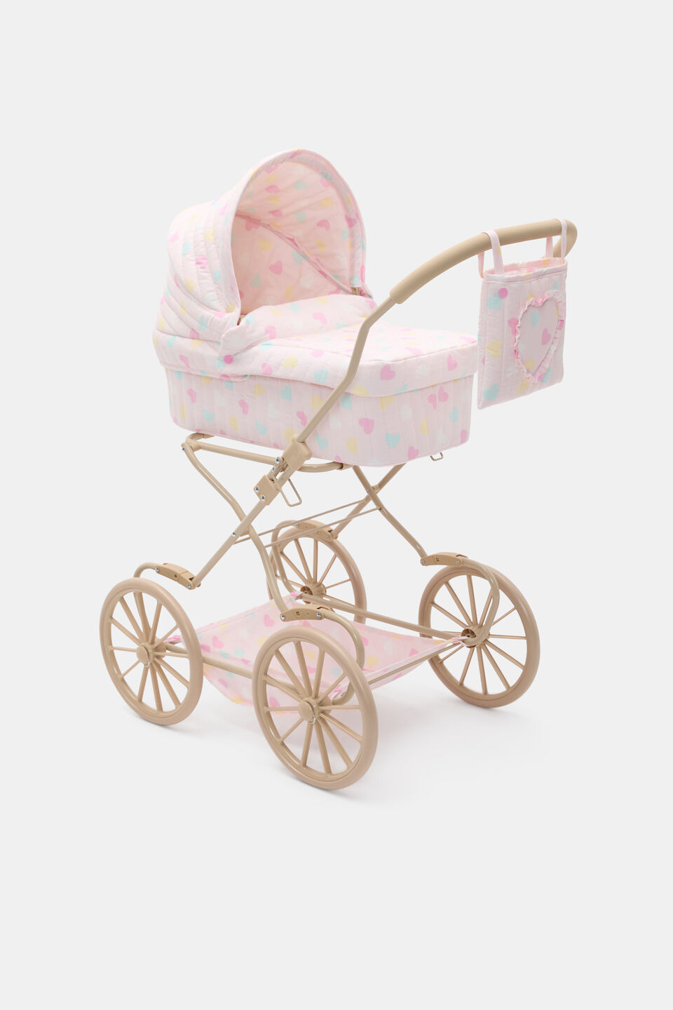 Heart Vintage Pram  Multi