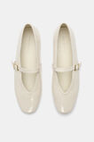 Arlo Ballet Flat  Cream Patent  hi-res