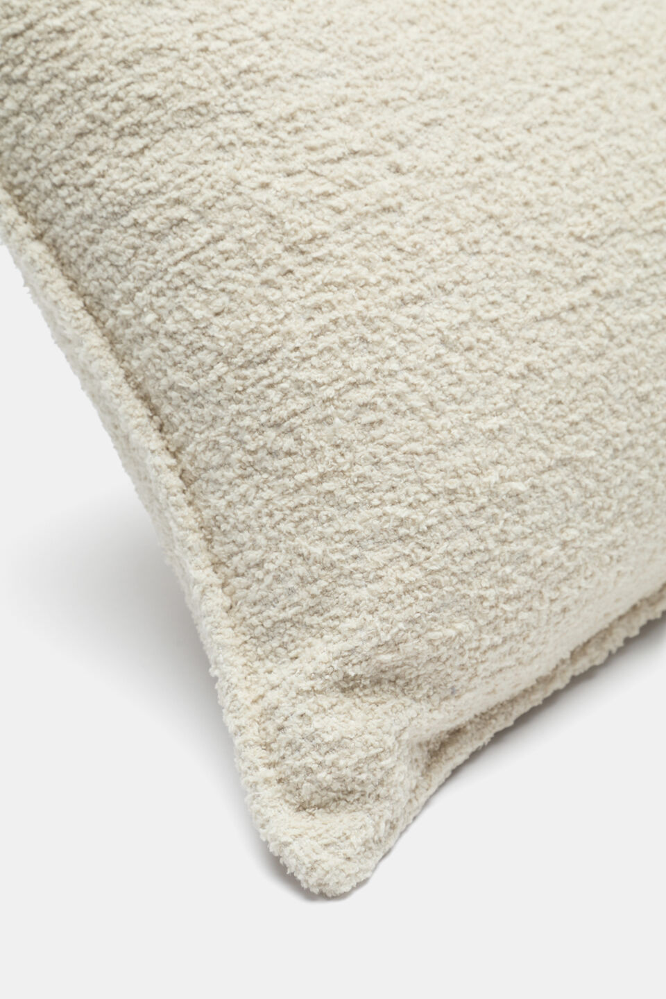 Boucle Cushion  Egg Shell