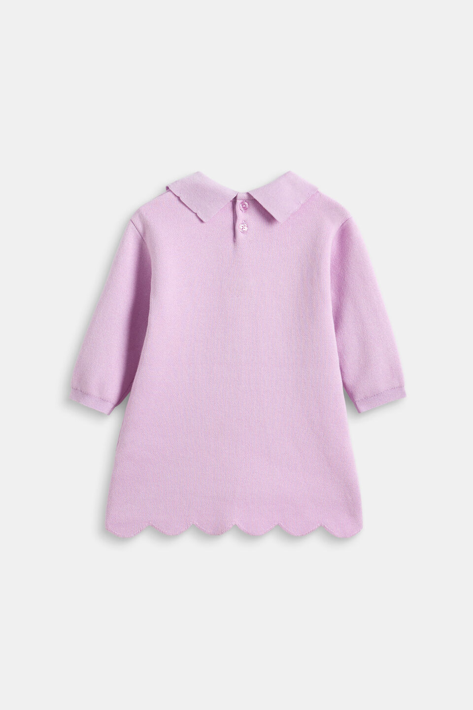 Bow Knit Dress  Orchid