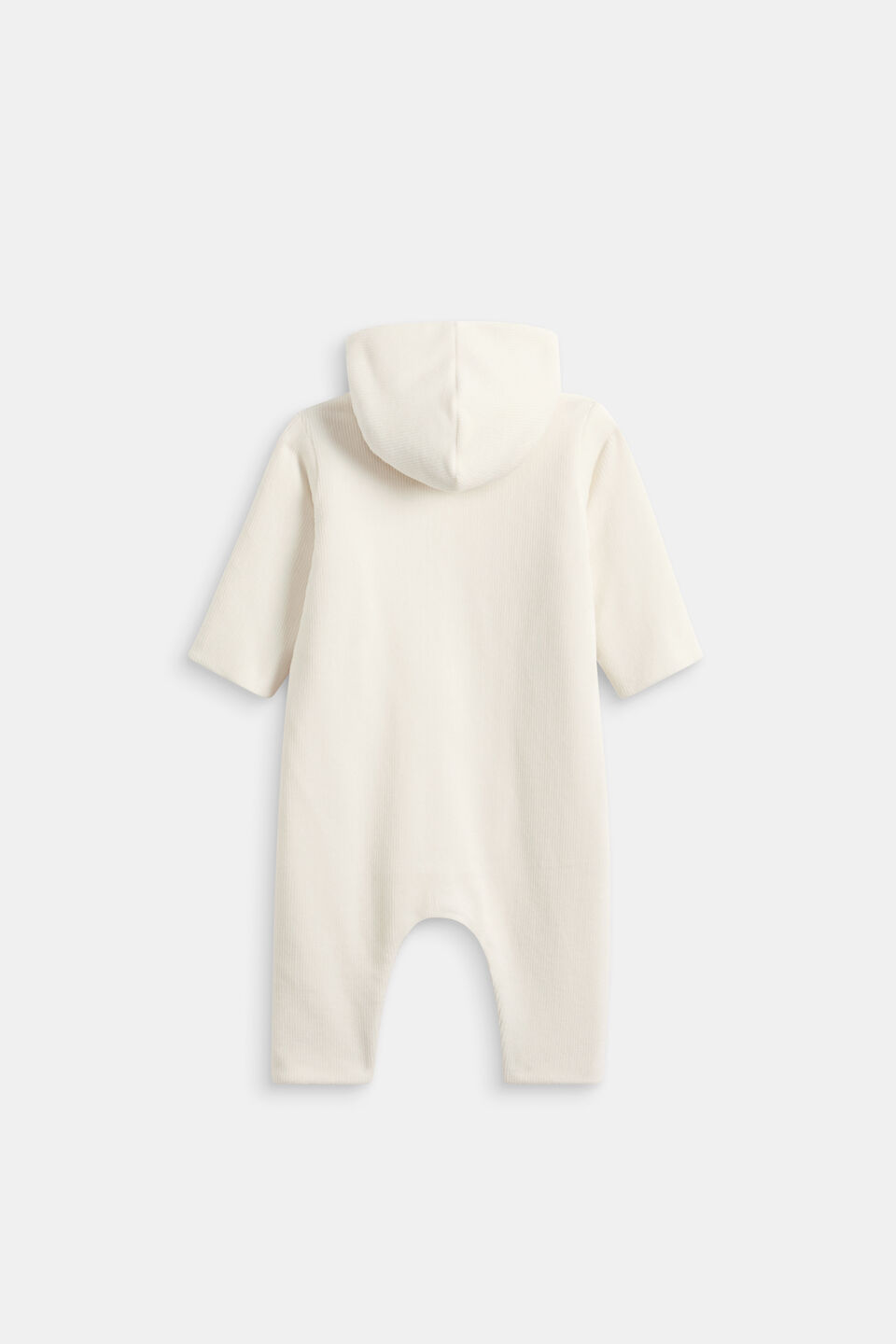 Logo Corduroy Coverall  Classic Cream