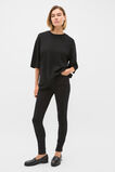 High Waisted Skinny Leg Jean  Black  hi-res