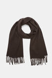 Super Soft Wool Scarf  Coffee Bean  hi-res
