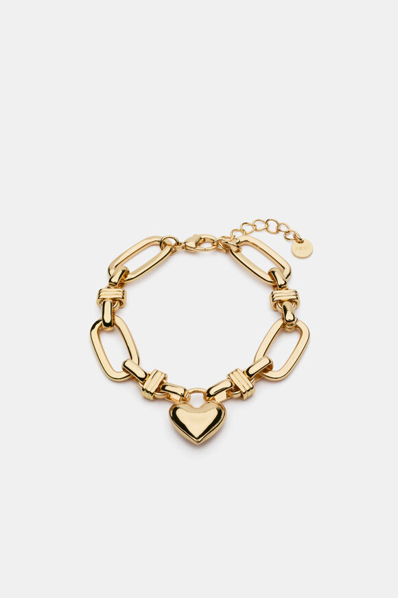 Amour Heart Bracelet  Gold  hi-res