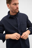 Long Sleeve Twill Shirt  Midnight Blue  hi-res