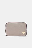 Initial Make Up Bag  Heart  hi-res