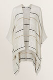 Stripe Poncho    hi-res
