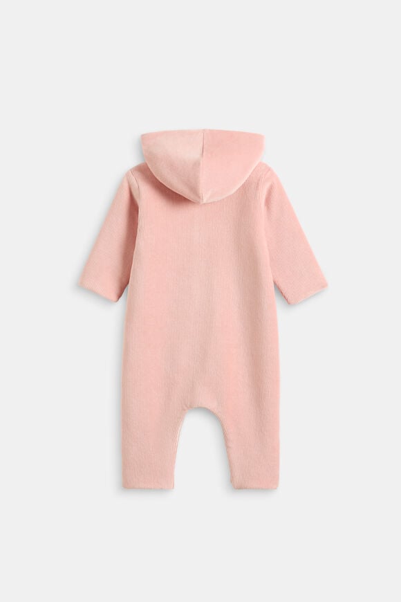 Logo Corduroy Coverall  Blush Pink  hi-res