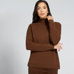 High Neck Comfy Sweater    hi-res