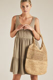 Raffia Straw Tote    hi-res
