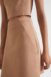Scuba A Line Mini Skirt  Rose Taupe  hi-res