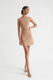 Scuba A Line Mini Skirt  Rose Taupe  hi-res