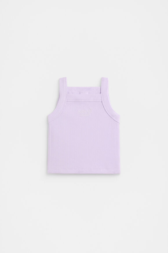 Core Logo Rib Tank  Lavender  hi-res
