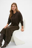 Australian Merino Relaxed Cardigan  Coffee Bean  hi-res