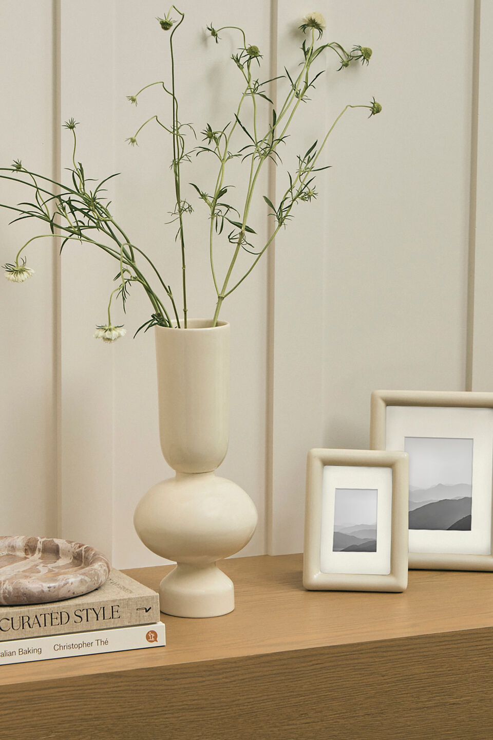 Skyler Vase  Egg Shell