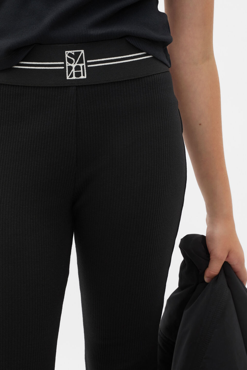 Logo Kick Flare  Black