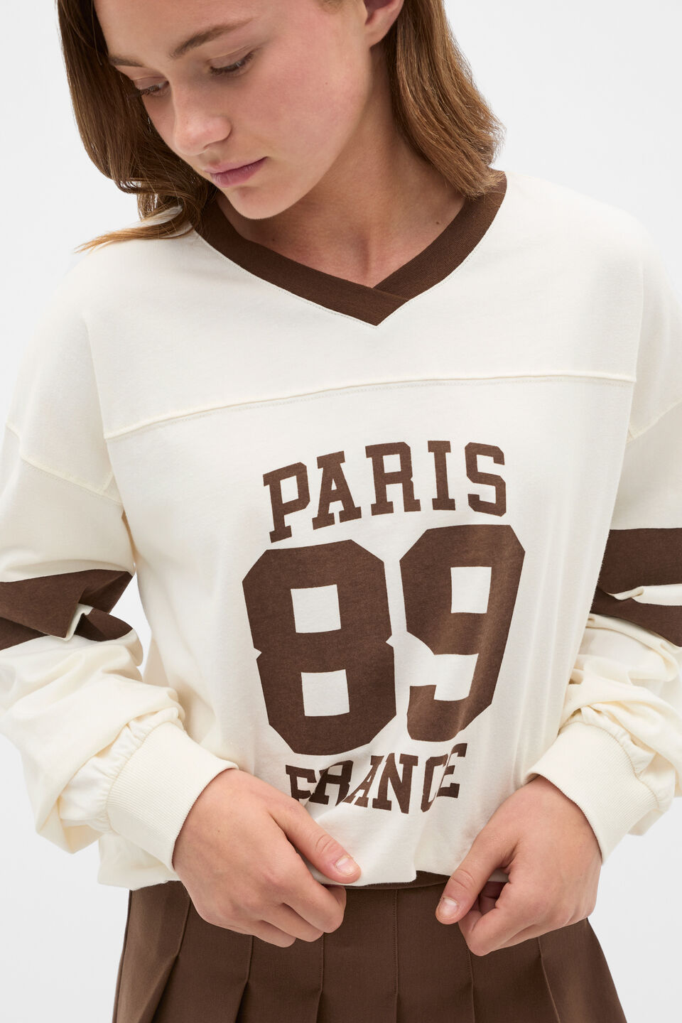 Sporty Tee  Classic Cream