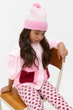 Heart Beanie  Pink Lemonade  hi-res