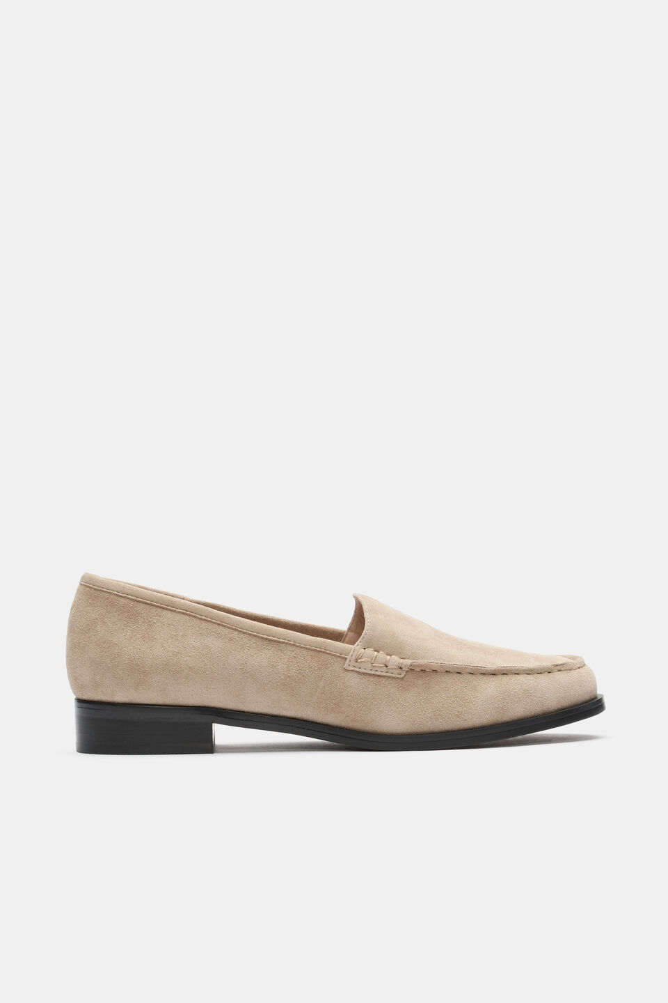 Nella Loafer  Sandstone Suede