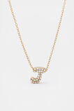 Initial Jewel Bubble Necklace  J  hi-res