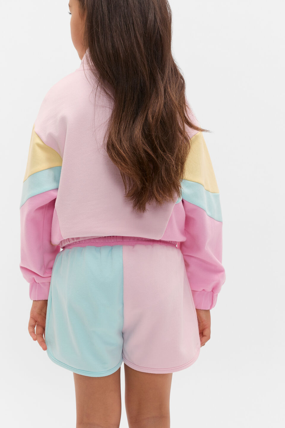 Colourblock Short  Pink Lemonade